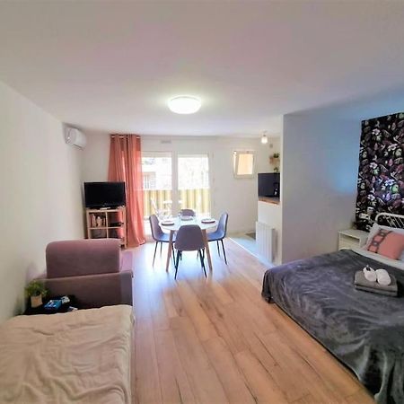Appartement Studio Nice, Avenue Des Fleurs, Climatise Extérieur photo
